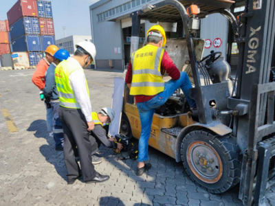 海滄生態(tài)環(huán)境局加強移動源監(jiān)督管理，開展非道路移動機械排氣檢測